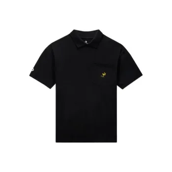 Converse Converse X Peanuts Polo Shirt Unisex Black