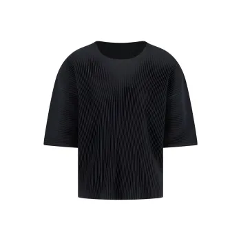 ISSEY MIYAKE Crewneck Short-Sleeved T-Shirt