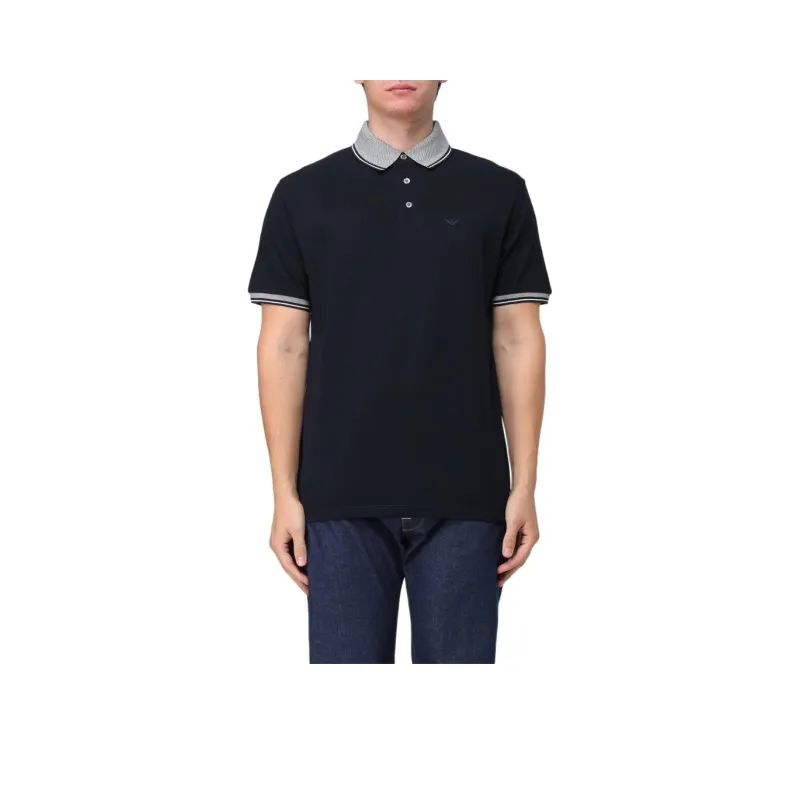 EMPORIO ARMANI Polo Shirt Men's Marine Blue-0