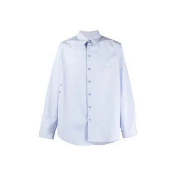 Martine Rose Shirts Men Blue