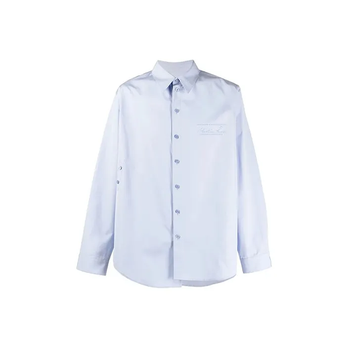 Martine Rose Shirts Men Blue-0