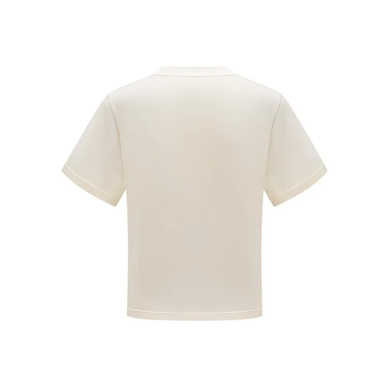 Feng Chen Wang Logo-embroidered Cotton T-shirt-1