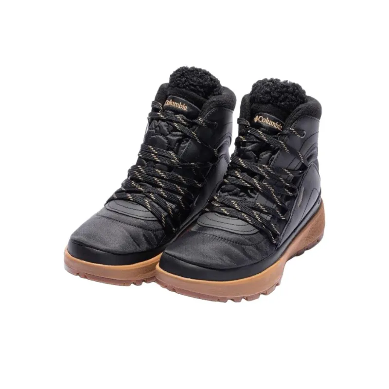 Columbia Red Hills OMNI HEAT Anti Slip Wear Resistant High Top Hiking Shoes Women's Black-1