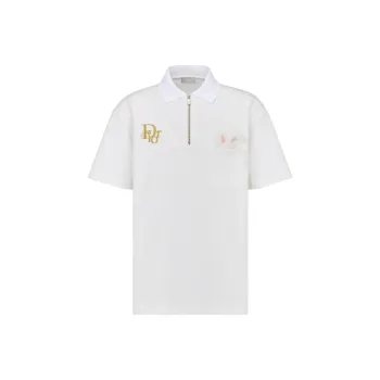 DIOR FW22 Polo Shirt Men's White