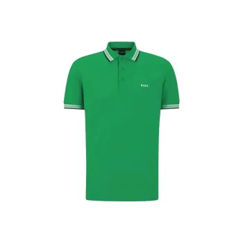 HUGO BOSS Polo Shirts Men Green