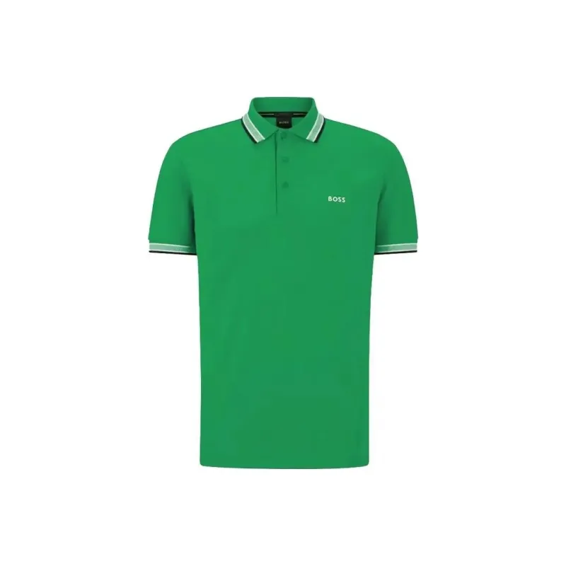 HUGO BOSS Polo Shirts Men Green-0