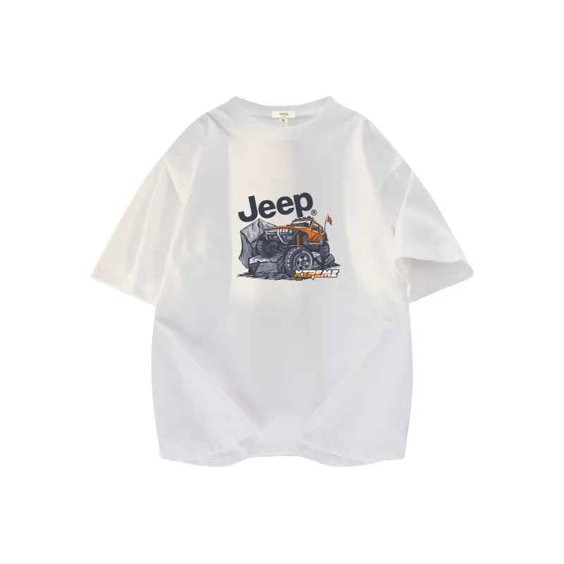 Jeep Pasture Horse Lifestyle T Shirt Unisex-2