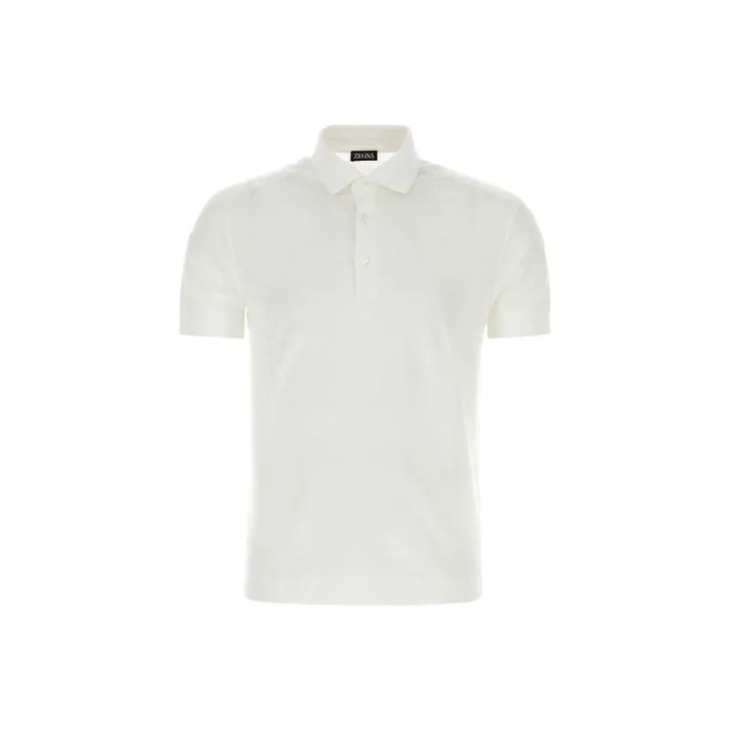 Ermenegildo Zegna Polo Shirts Men White-0