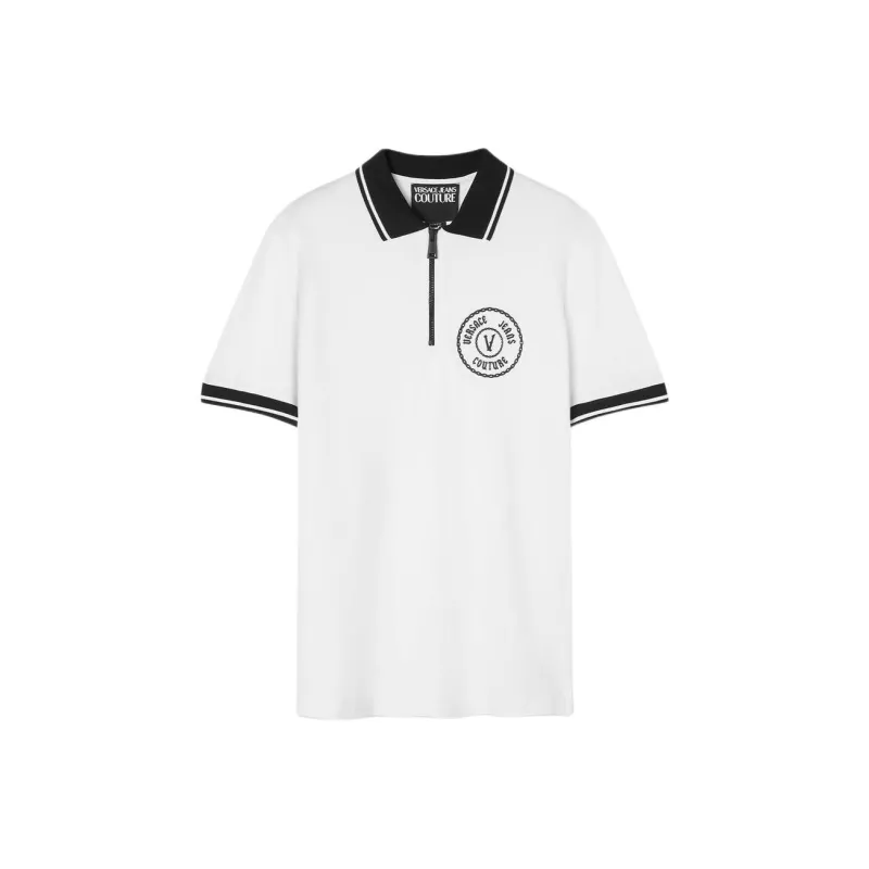 VERSACE JEANS COUTURE Polo Shirt Men's White-0