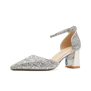 Than Than Me Chunky Heel High Heels Women's