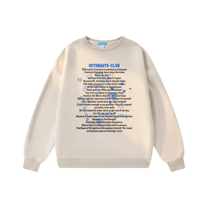 Small Columns Under The Sea Sweatshirt Unisex-12