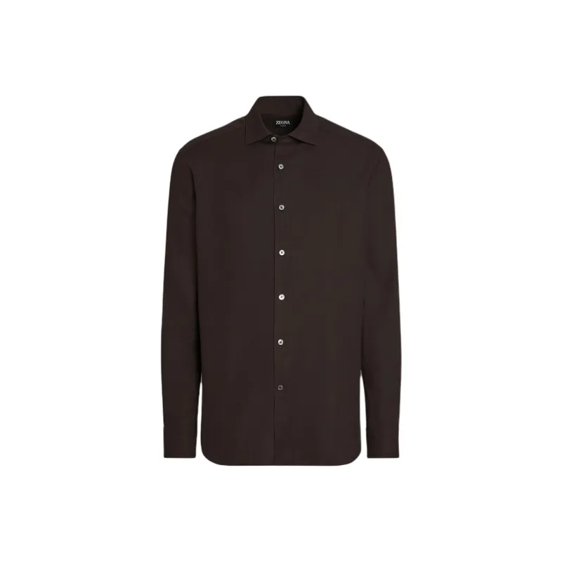 Ermenegildo Zegna Cashco Long Sleeved Shirt-0