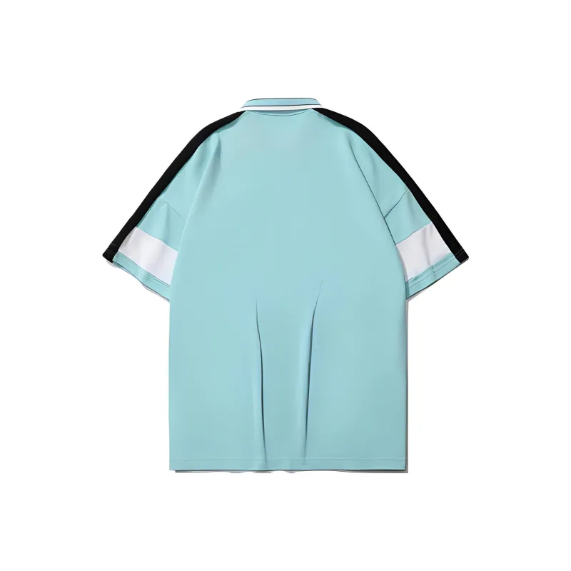 LiNing Sports Fashion Collection Polo Shirt Men's Clearwater Blue-1