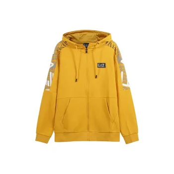 EMPORIO ARMANI EA7 SS24 Sweatshirt Men's Mango Yellow