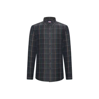 GY Goldlion Shirt Men's Navy Blue