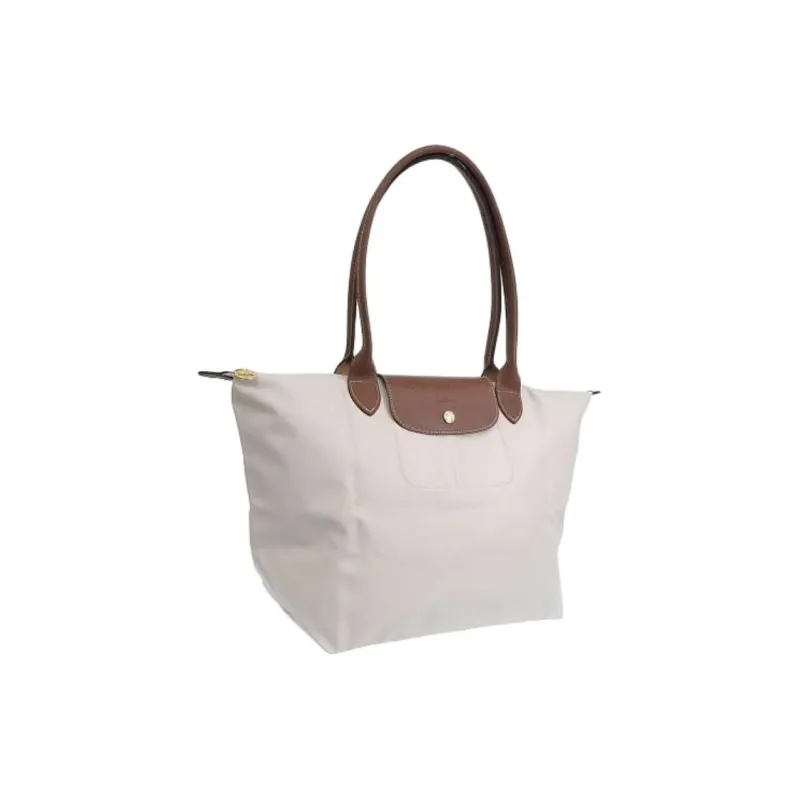LONGCHAMP Le Pliage Polyamide Canvas With Leather Trim One Shoulder Handbags Large Size Women's Paper Color-2