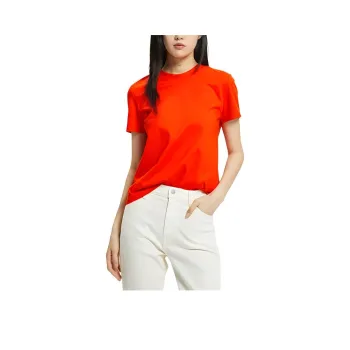 CALVIN KLEIN T-Shirt Unisex Bright Orange