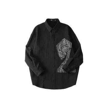 Pin Li Shirts Men Black