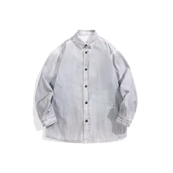 PEACEBIRD MEN x Daria Song Shirt Men's Gray