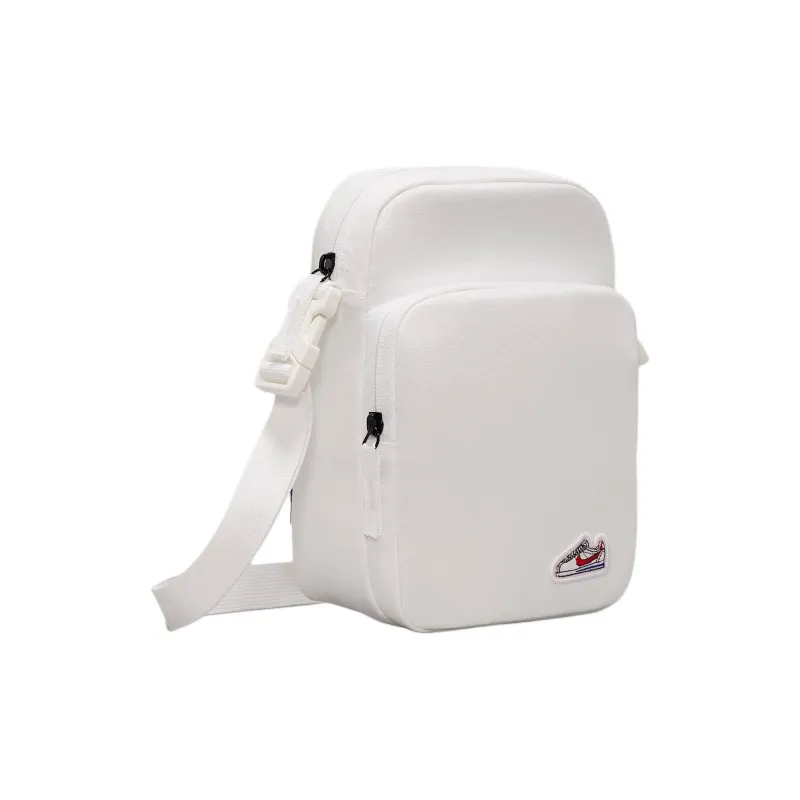 Nike Cortez Heritage Polyester Crossbody Bag Unisex White-1