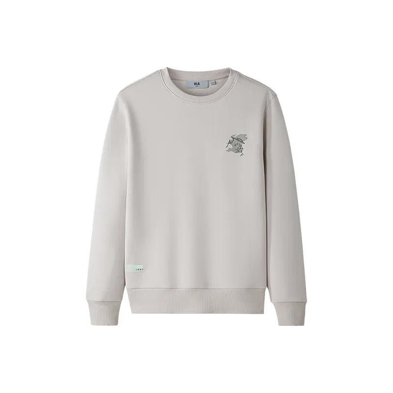 HLA The Mountain Is Not In The High Series Sweatshirt Unisex-0