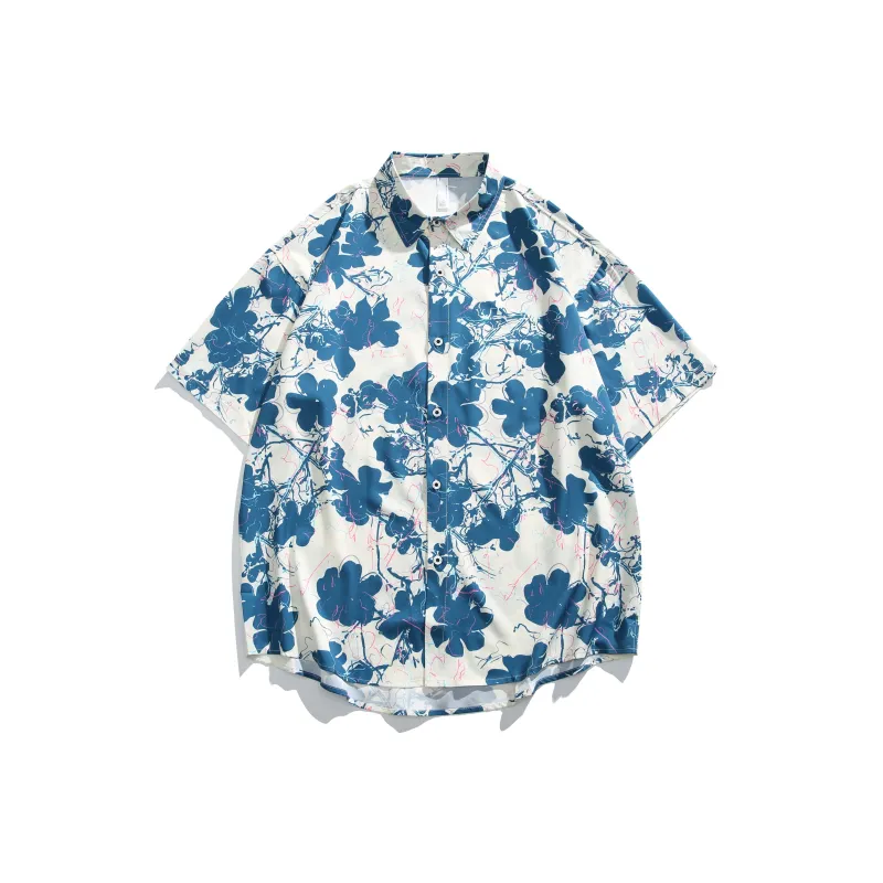F.I.W FANGIWEN Floral Shirt Unisex-7