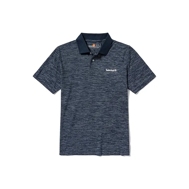 Timberland Polo Shirt Men's Dark Blue Sapphire Blue-0