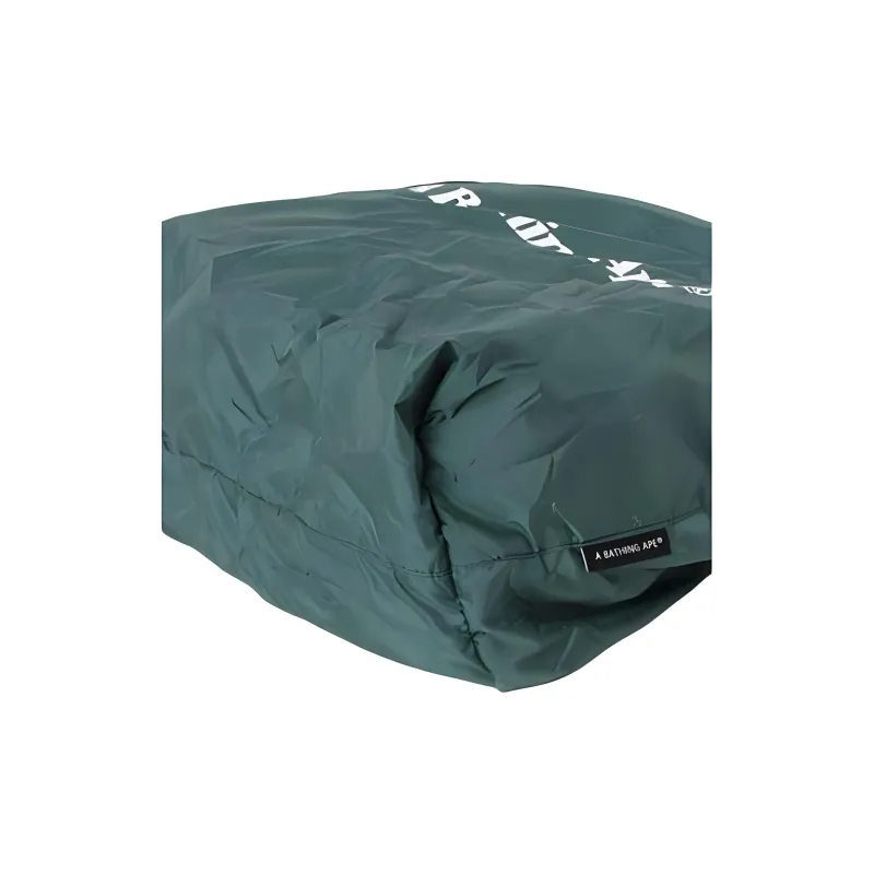 A BATHING APE Polyester Practical Handbag Regular Men's Green-2
