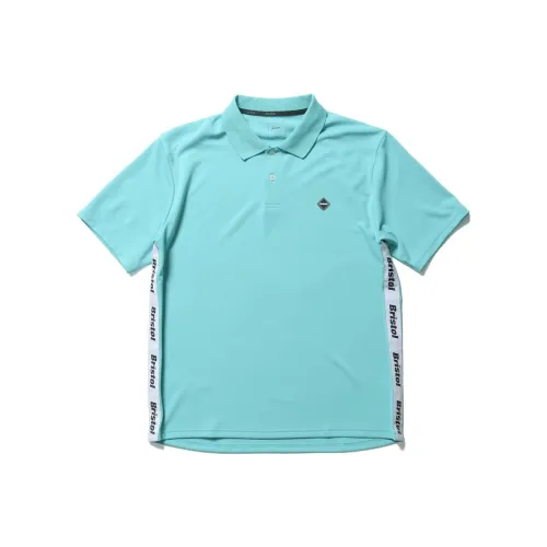 F.C Real Bristol FW24 Polo Shirt Men's Light Blue