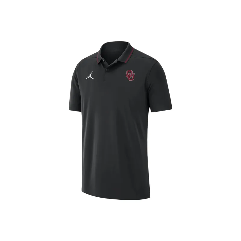 Nike Oklahoma Men's Nike Dri FIT College Coaches Polo-0
