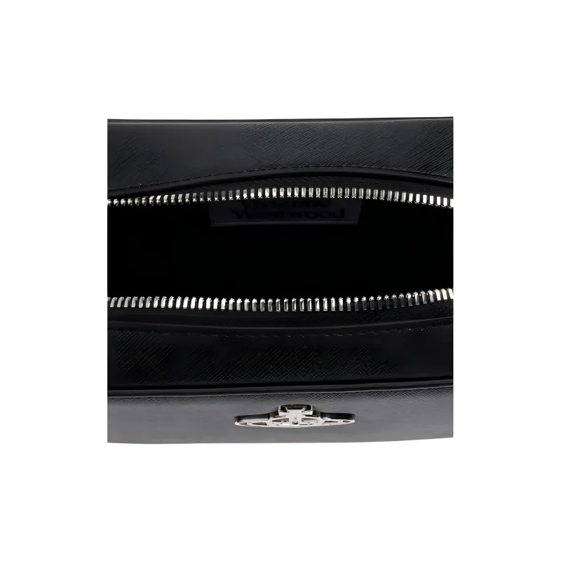 Vivienne Westwood Polyurethane Shoulder Bag Crossbody Bag Women's Black-3