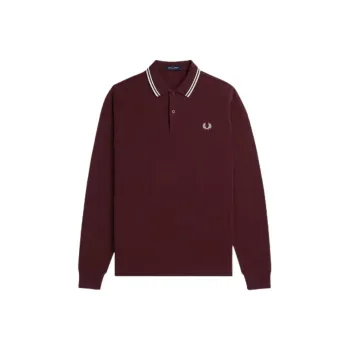 FRED PERRY FW24 Polo Shirt Men's Burgundy