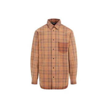 EGONLAB. Tartan Check Shirt