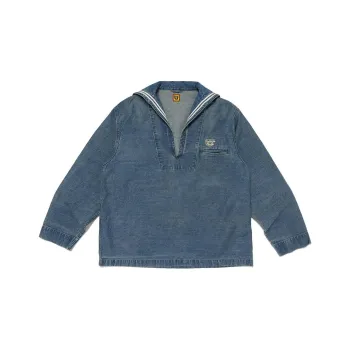 HUMAN MADE Denim Series Shirts Unisex Blue
