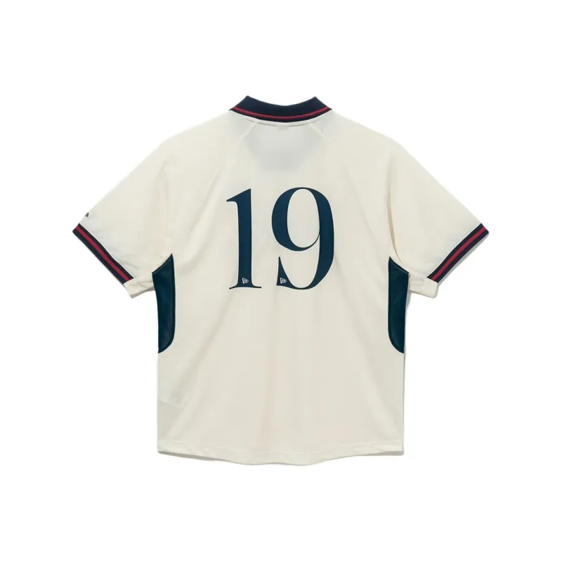 New Era Soccer Jersey Men's Ivory-1