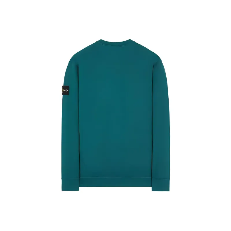 STONE ISLAND Sweatshirts Men Bottle Green-1