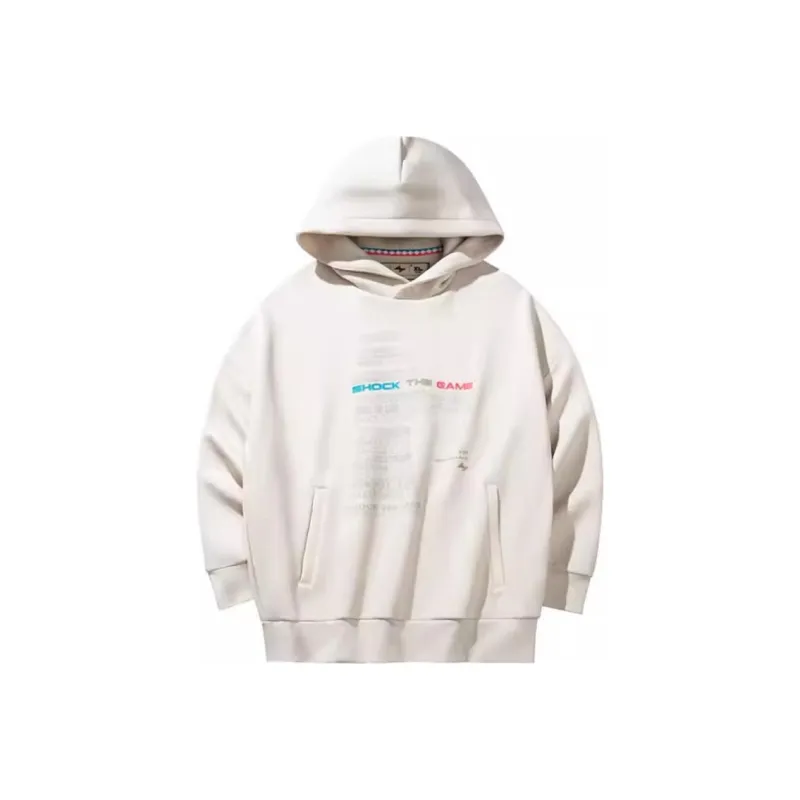 Anta Basketball Collection Sweatshirt Men's Muddy Sandy Gray-0