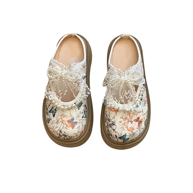MCKP Rubber Sole Quiet Wrap toe Slippers Women's-5