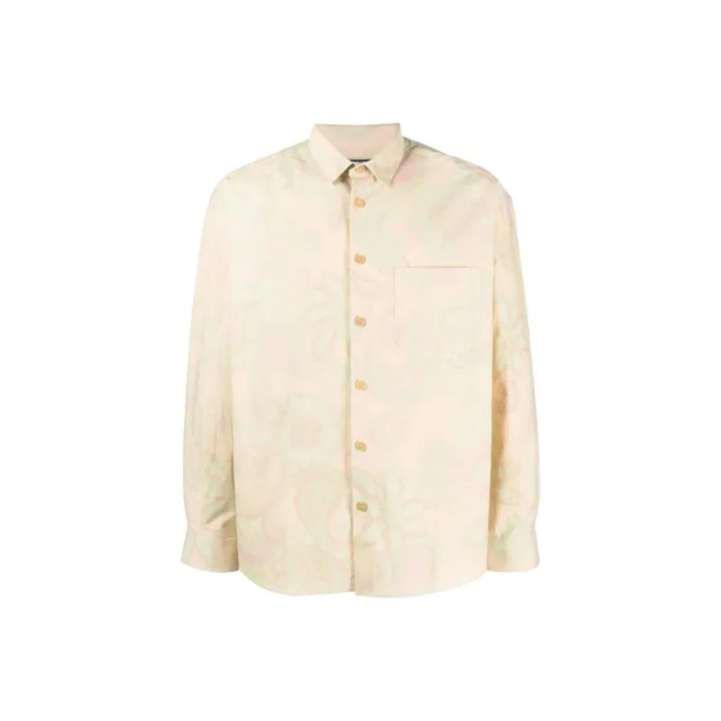 Jacquemus Paisley Print Buttoned Shirt-0