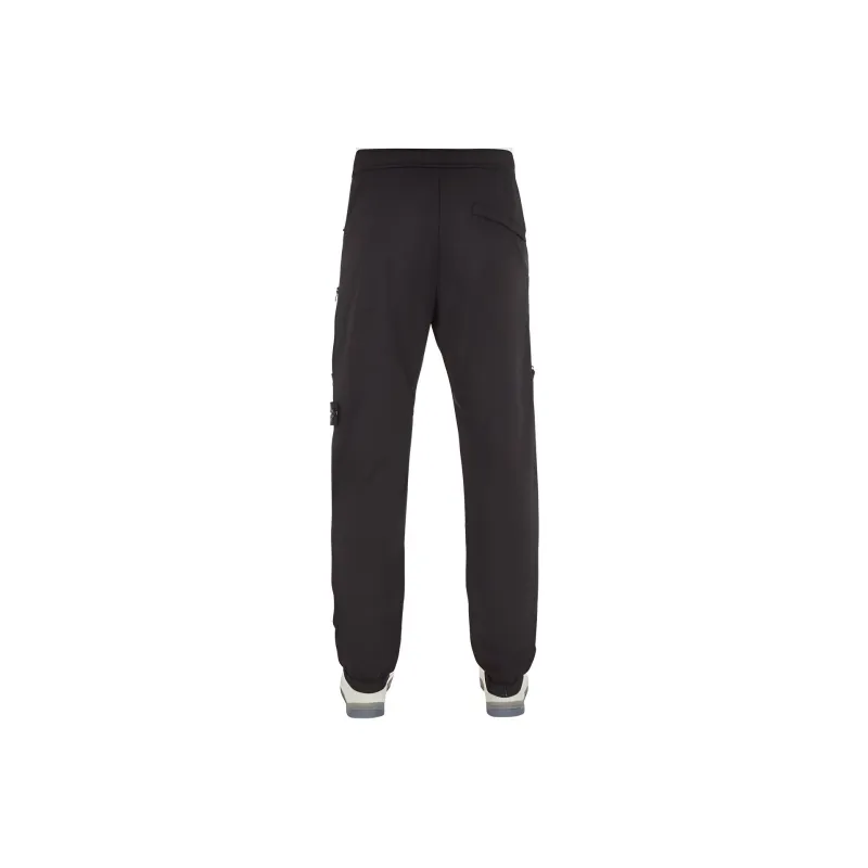 STONE ISLAND Logo Patch Cargo Trousers-1