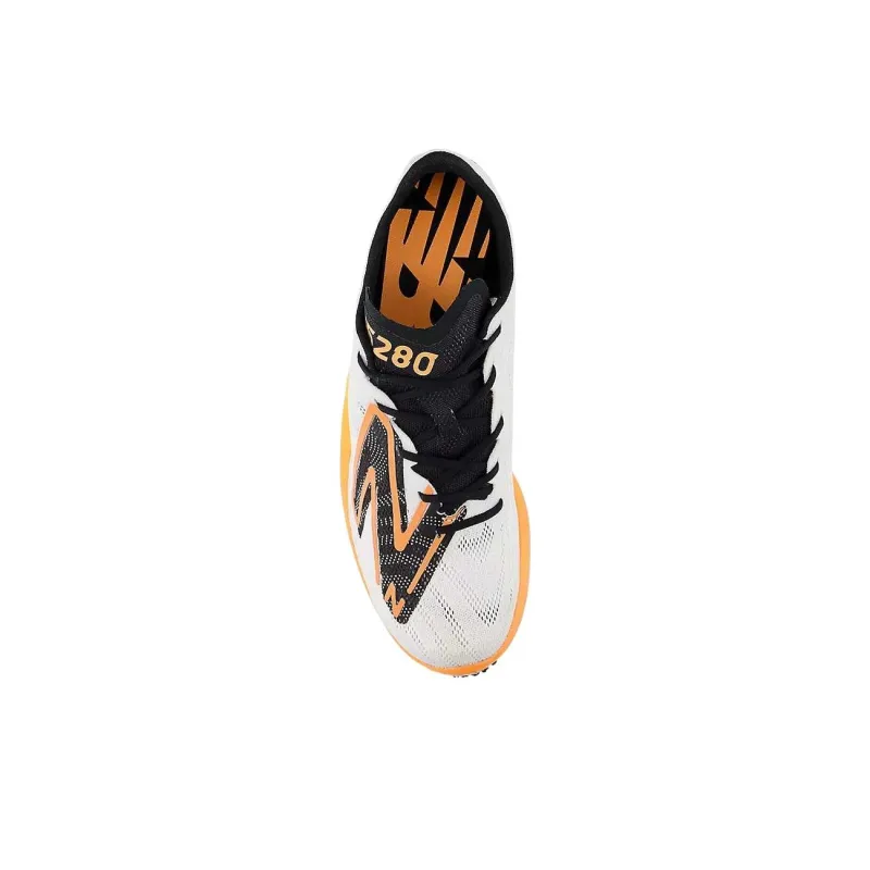New Balance FuelCell 5280v2 Low Top Running Shoes Unisex White Orange-3