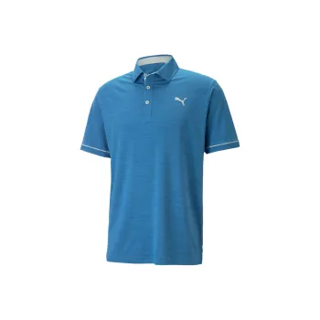 PUMA Jaws Core Polo De Golf Cloudspun Haystack Homme Polo Shirt Men's Blue