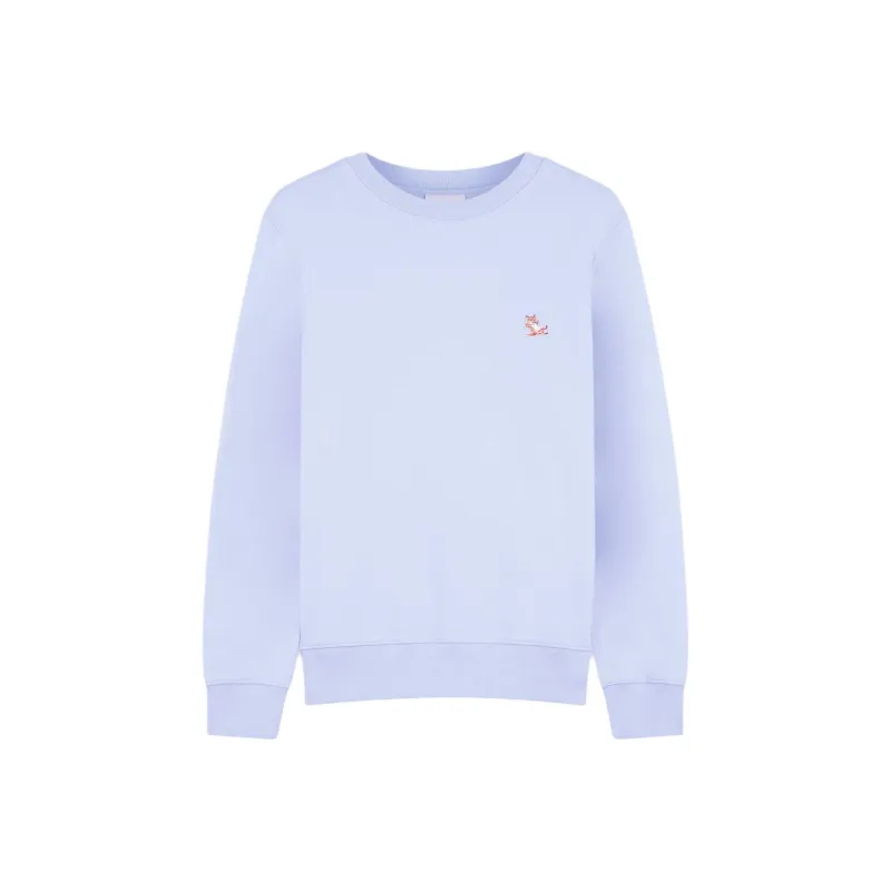 Maison Kitsune Chillax Fox Patch Crewneck Sweatshirt-0