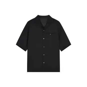CROQUIS Shirts Men 001 Jet Black