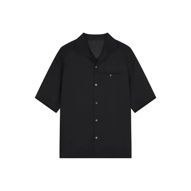 CROQUIS Shirts Men 001 Jet Black-0