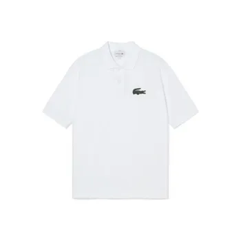 LACOSTE Logo Embroidered Short Sleeved Polo Shirt