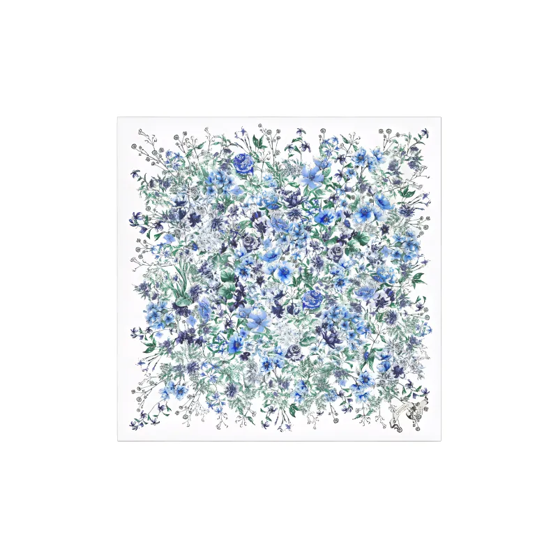 DIOR Silk Scarves Women's Ivory-0