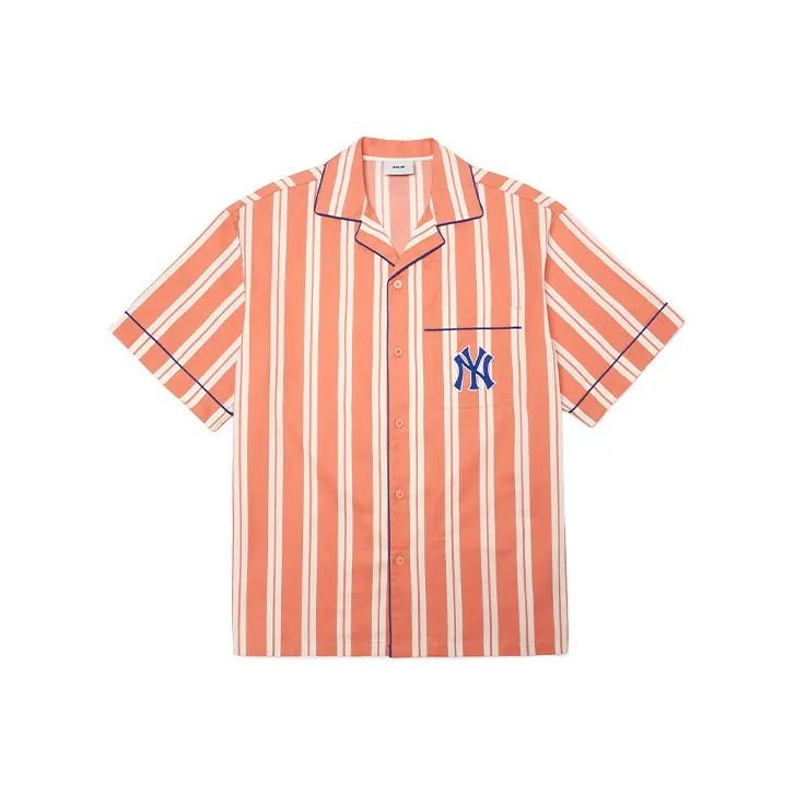 MLB New York Yankees Shirt Unisex Orange-0