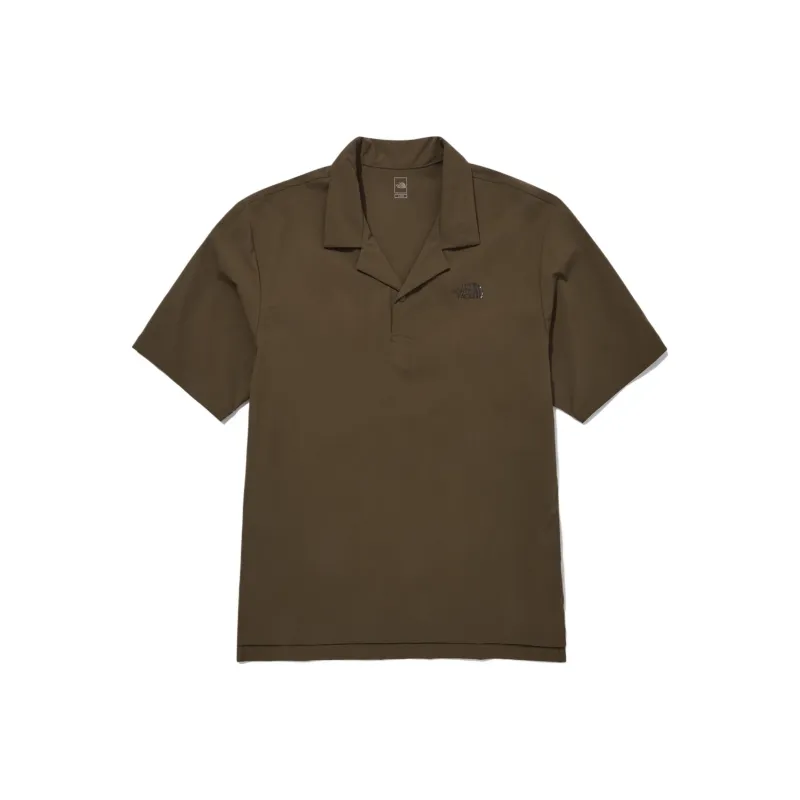 THE NORTH FACE Polo Shirts Men Brown-0