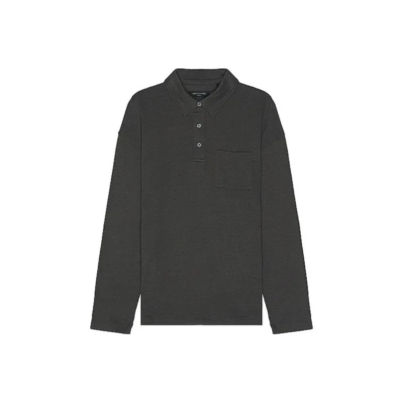 ALLSAINTS Polo Shirt Men's Gray-0